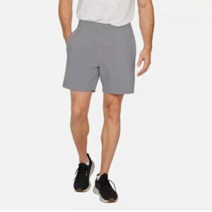 NEW Spyder Active Mens XXL Gray Lightweight Stretch Shorts 7" Inseam Zippered